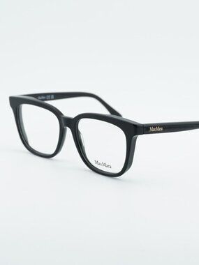 Max Mara MM5095 001 Eyeglasses Black 51mm Square Frame